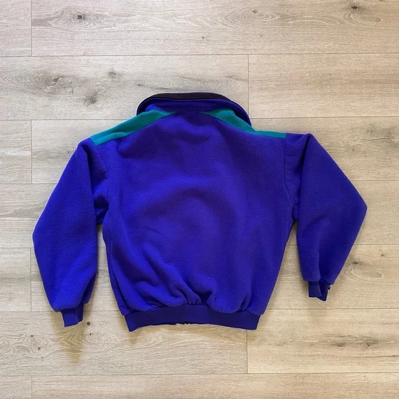 Columbia Purple and Green Performance Jacket - Picture 2 of 2